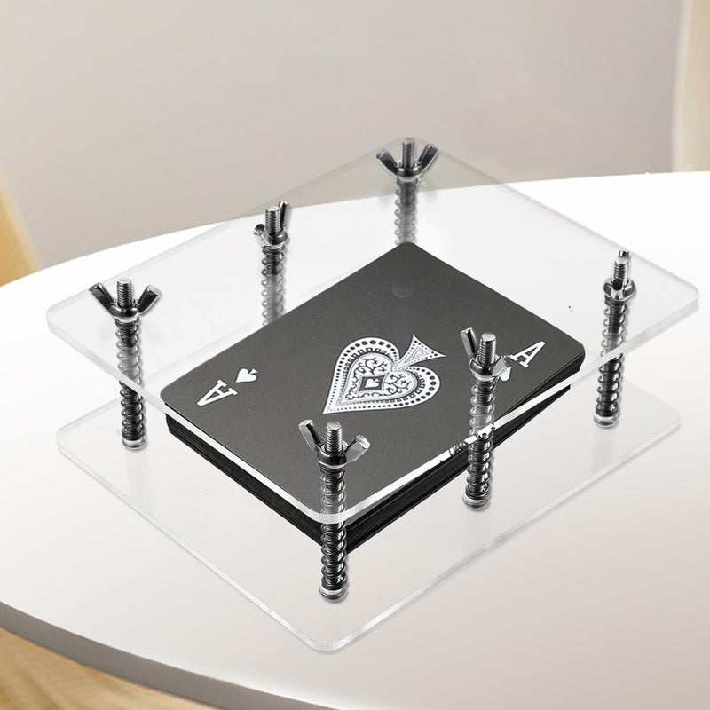 CAXUSD 1set Card Bending Corrector Tool Efficient Card Presser and Storage Holder for Repairing and Flattening Bent Game Accessory for Collectors - Image 4